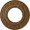 Ekena Millwork Andrea Ceiling Medallion (Canopies up to 4 1/8"), 8 1/8"OD x 4 1/8"ID x 1/2"P, Smokey Topaz Crackle CM08ADSTC - alternate 1
